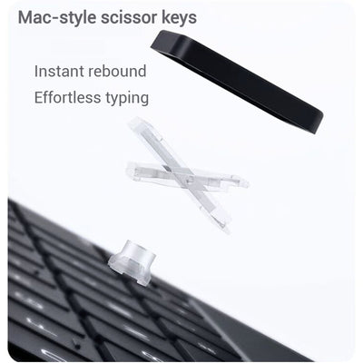 [With Touchpad][Magic Keybord] Apple iPad Pro 11-inch M4 (2024) Smart Multi-Touch Trackpad Magnetic Wireless Keyboard Case With RGB Backlit - i-Station Mobile Phone & Electronic Device Repair and Accessories