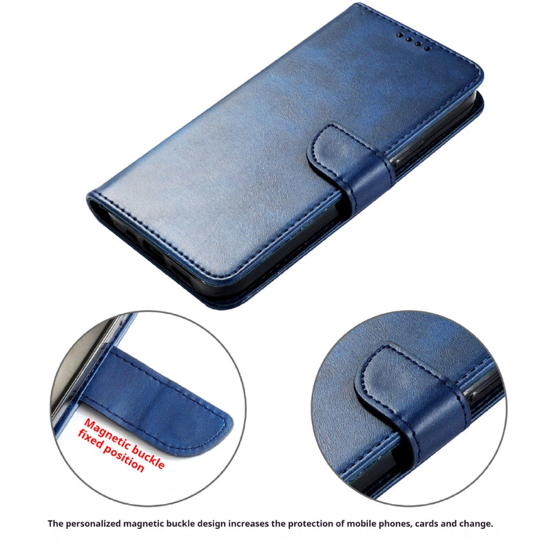 Load image into Gallery viewer, [With Card Slot] OPPO Reno11 / Pro - Leather Material Flip Cover Shockproof Phone Case
