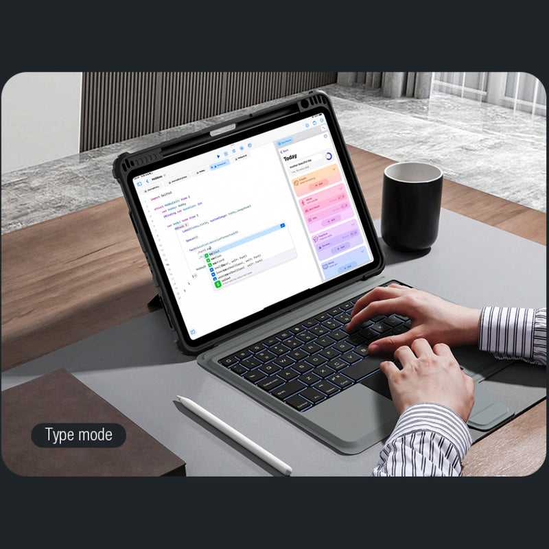 Load image into Gallery viewer, [With keyboard] Apple iPad Pro 11&quot; 2020/2021/2022 - Nillkin Bumper Combo Backlit Keyboard Case
