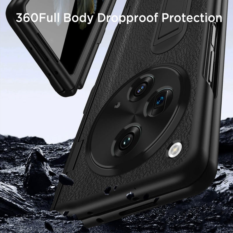 Load image into Gallery viewer, OPPO Find N3 (CPH2499) - PU + PC 2 in 1 Shockproof Stand Protective Case
