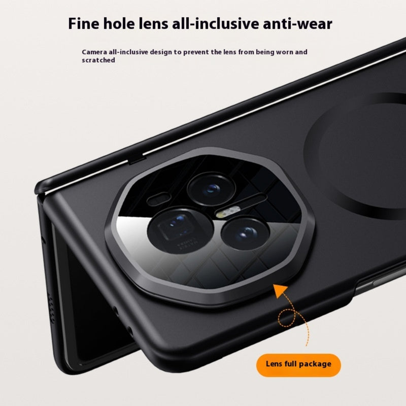 Load image into Gallery viewer, Honor Magic V3 - Magnetic Hinge Metal Ring Camera Stand Protective Case
