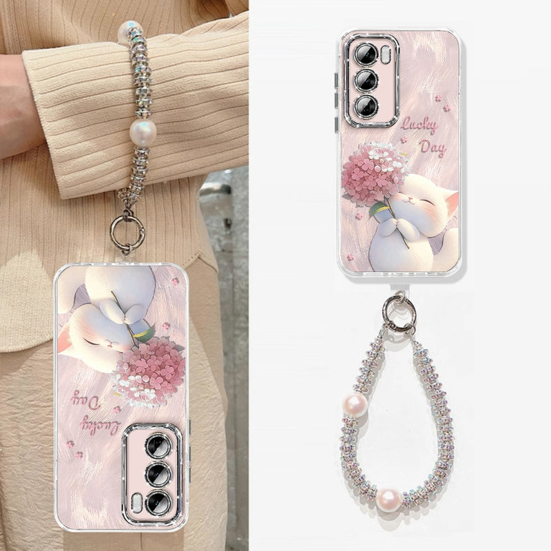 Load image into Gallery viewer, OPPO Reno12/Pro - Silk Bow Style Fashion Full Cover Anti Drop Phone Case
