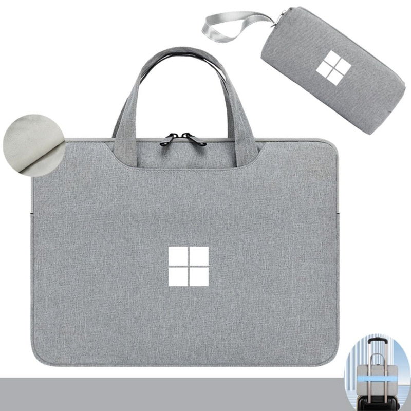 Load image into Gallery viewer, Microsoft Surface Laptop 13&quot;/ 13.8&quot;/15&quot; Business Plush Shockproof Carry Sleeve / Protective Bag With Power Bank Bag
