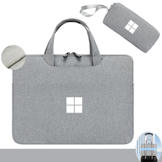 Microsoft Surface Laptop 13"/ 13.8"/15" Business Plush Shockproof Carry Sleeve / Protective Bag With Power Bank Bag