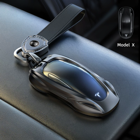 Tesla Stylish Metal Car Key Fob Case Cover For Model X, Model 3, Model Y, Model S - i-Station Mobile Phone & Electronic Device Repair and Accessories
