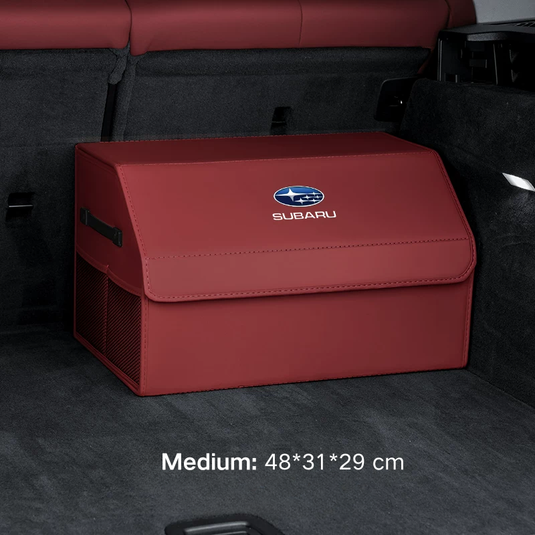 Subaru Microfiber Leather Car Trunk Storage Box for Outback, Forester, Impreza, WRX, XV, Crosstrek, Ascent, Legacy, STI - i-Station Mobile Phone & Electronic Device Repair and Accessories