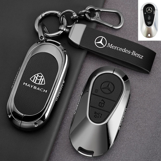 Maybach Premium Leather Protection Car Key Fob Case Cover For GLS480, S480, S580, S680, GLS600 - i-Station Mobile Phone & Electronic Device Repair and Accessories