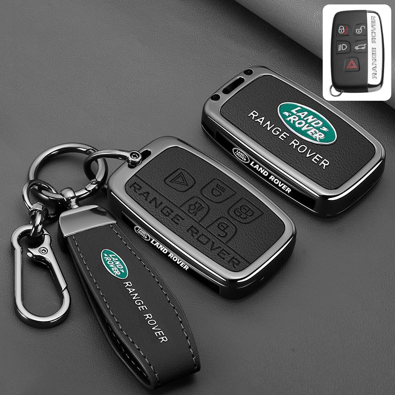 Load image into Gallery viewer, Land Rover Premium Leather Protection Car Key Fob Case Cover For Range Rover Evoque, Velar, Discovery 4/5, Sport, Defender - i-Station Mobile Phone &amp; Electronic Device Repair and Accessories
