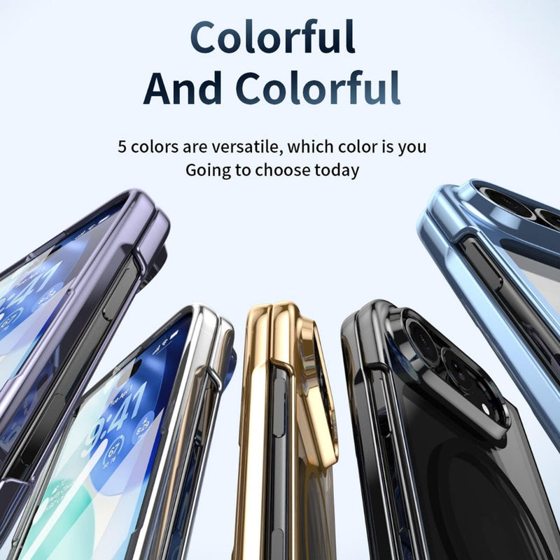 Load image into Gallery viewer, Apple iPhone Duo - Clear Plated Magnetic Integrated Film Phone Case - Polar Tech Australia
