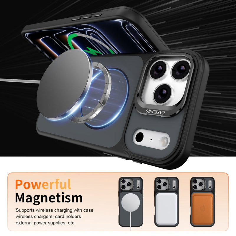 Load image into Gallery viewer, Apple iPhone 18 Pro Max - Bright Color Contrast Skin-feel Camera Bracket Magsafe Phone Case - Polar Tech Australia
