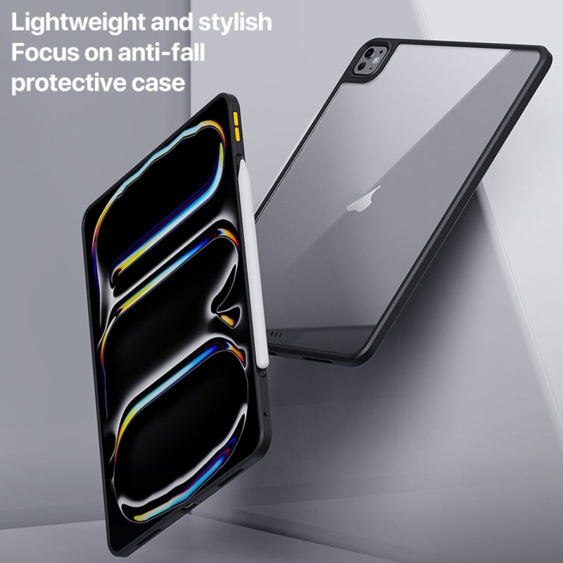 Load image into Gallery viewer, Apple iPad Pro 11&quot; 2024 (7th Gen) - TPU + PC 2in 1 Transparent Shockproof Case
