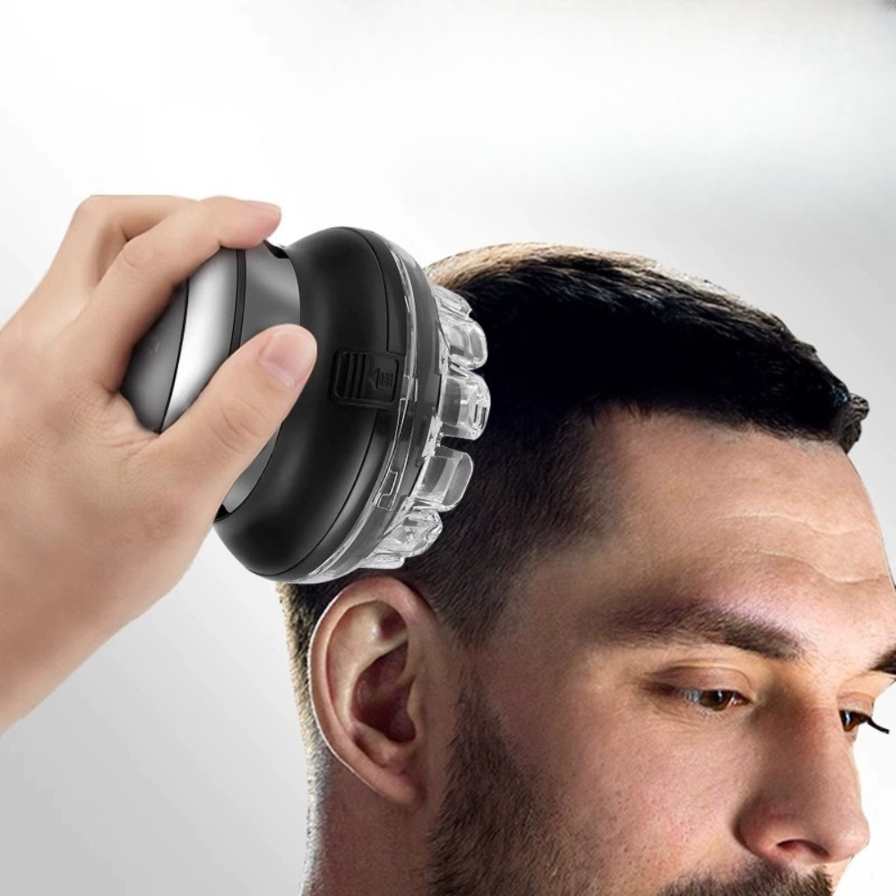 [YUE KE] Self Haircut Kit - Mushroom-Style 360° Cordless Clipper for Buzz Cut, Crew Cut & Bald Look - i-Station Mobile Phone & Electronic Device Repair and Accessories