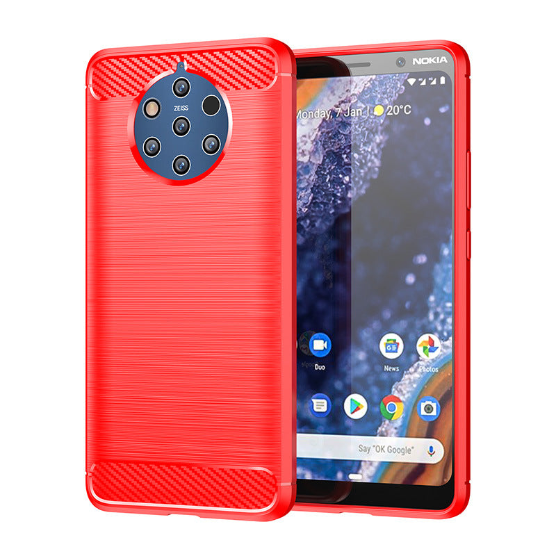 Load image into Gallery viewer, Nokia 9/9 PureView - Shield Shockproof Rugged Heavy Duty Case With 2PC 9H Tempered Glass Screen Protector
