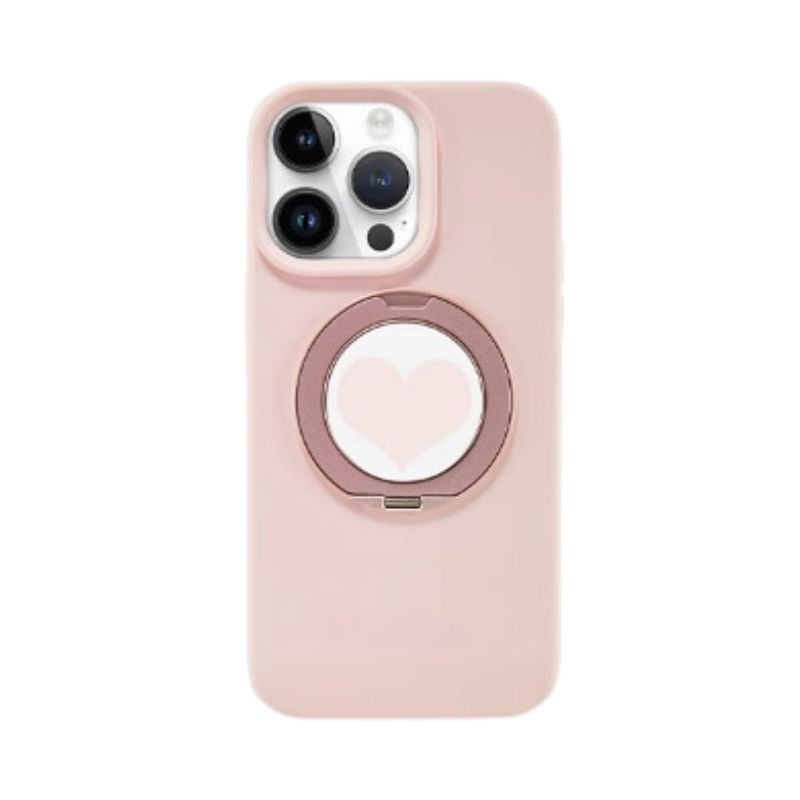 Load image into Gallery viewer, [Built-in Stand] Apple iPhone 15/Plus/Pro/Max - 360 Degree Rotating Liquid Silicone Fashion-Forward Series Case
