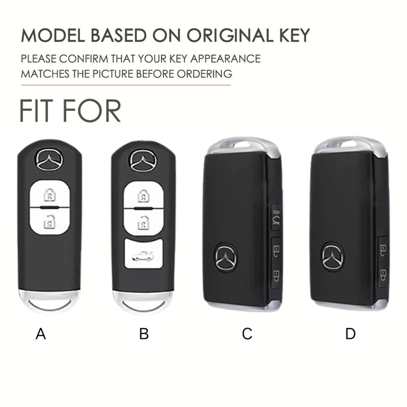 Load image into Gallery viewer, Mazda Zinc Alloy Car Key Protective Case For CX5, CX3, CX30, CX7, CX9, Mazda 2, 3, 6
