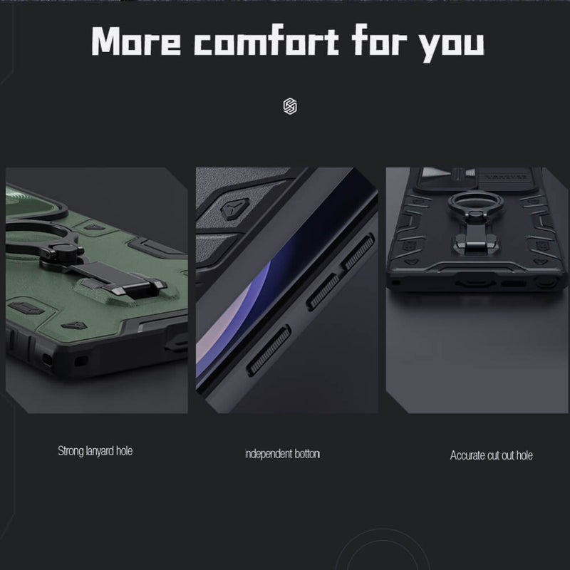 Load image into Gallery viewer, Samsung Galaxy S23 Ultra - Nillkin Shockproof CamShield Armor Protective Case
