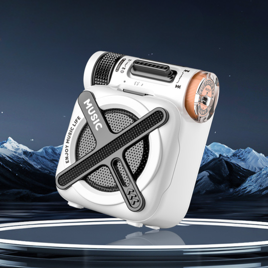 Portable Aluminum Alloy Outdoor Bluetooth Subwoofer Speaker with TF Card Slot - i-Station Mobile Phone & Electronic Device Repair and Accessories