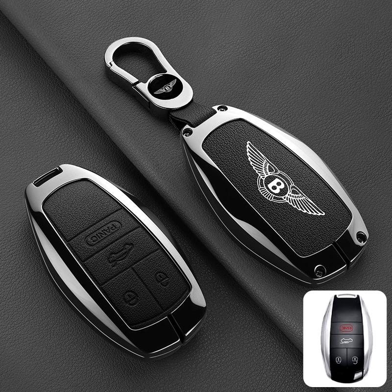 Load image into Gallery viewer, Bentley Aluminum Alloy Shockproof Car Key Case Cover for Continental, Mulsanne, Flying Spur, Bentayga - i-Station Mobile Phone &amp; Electronic Device Repair and Accessories
