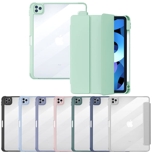 [With Pen Slot] Apple iPad Pro 12.9" 2018/2020/2021/2022 - TPU + Acrylic 2 in 1 Airbag Anti Drop Protective Case