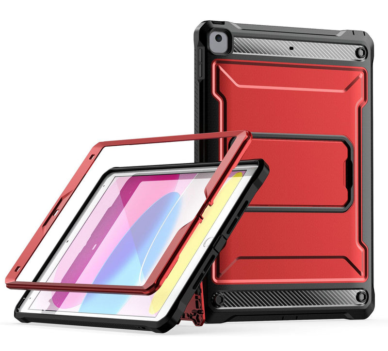 Load image into Gallery viewer, [Built in Stand] Apple iPad 10.2 (2021/2020/2019) (7/8/9th Gen)  Built-in Screen Protector Military-Grade Shockproof Armor Heavy Duty Case
