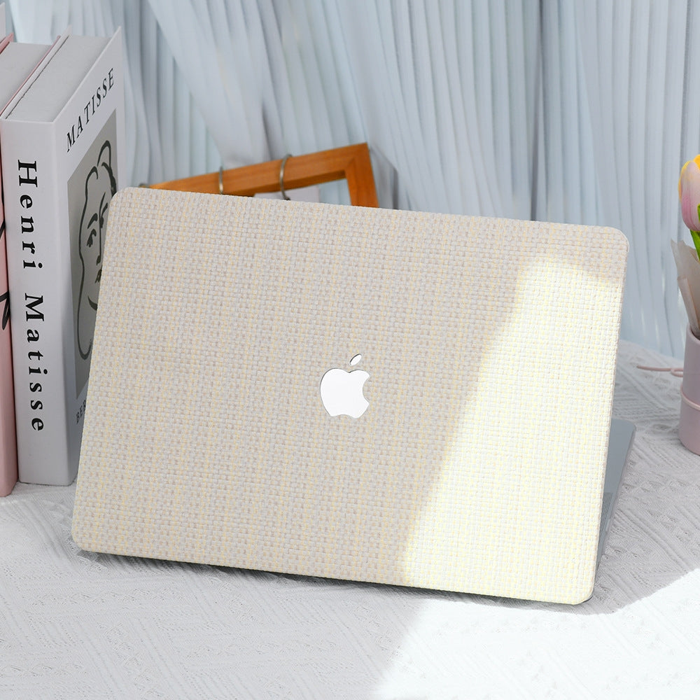 MacBook Retina 12" (A1534) - Checkered Pattern Leather Protective Case - i-Station Mobile Phone & Electronic Device Repair and Accessories