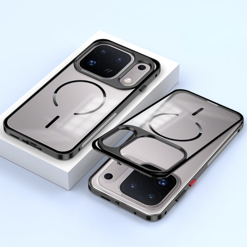 Load image into Gallery viewer, [Magsafe Compatible] OPPO Find X10 / Pro Max / E - Transparent Essentials Series Case With Metal Frame

