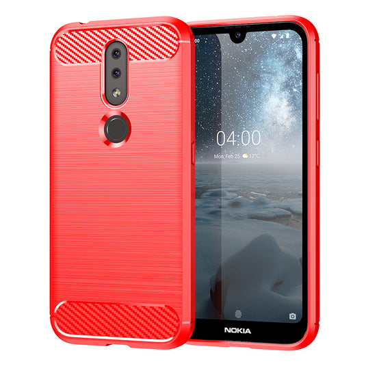 Nokia 4.2 - Shield Shockproof Rugged Heavy Duty Case With 2PC 9H Tempered Glass Screen Protector