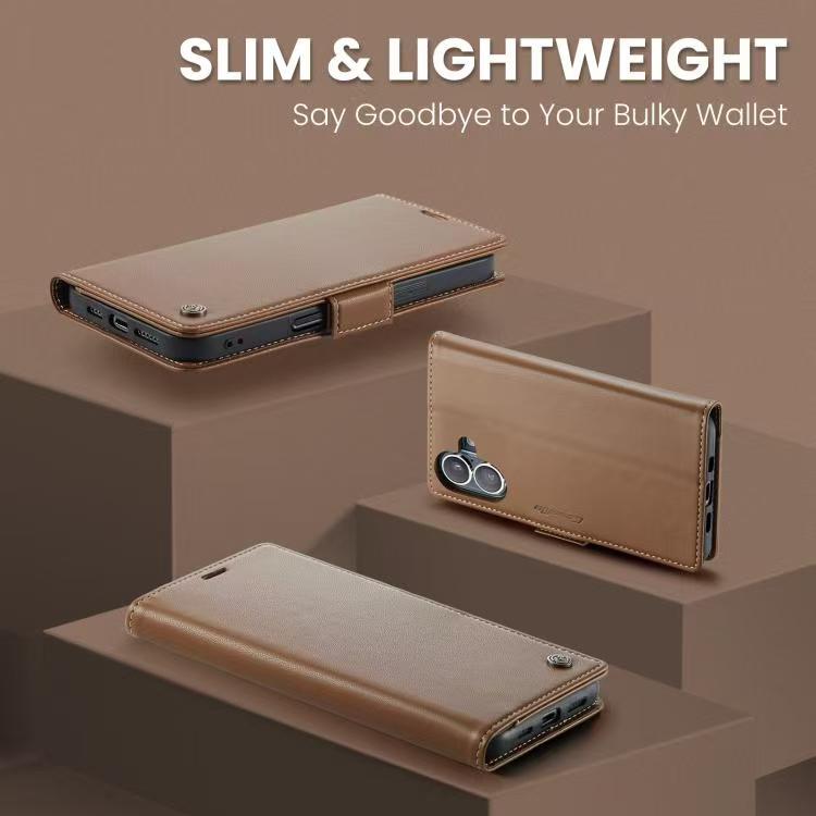Load image into Gallery viewer, [With Card Slot] Apple iPhone 17/Air/Pro/Pro Max Premium Leather Shockproof Wallet Series Case
