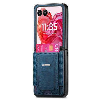 [With Stand] Motorola Moto Razr 40/Ultra Anti-drop Protective Flip Case - i-Station Mobile Phone & Electronic Device Repair and Accessories