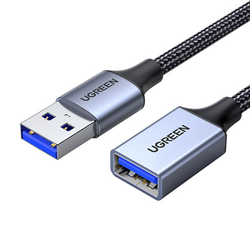 UGREEN US115 USB 3.0 Extension Cable USB (Male) - USB (Female) 2m - Black - i-Station Mobile Phone & Electronic Device Repair and Accessories