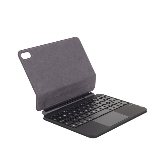 Apple iPad Mini 8.3'' 6/7th Gen (2021/2024) - Easy-Set Floating Cantilever Stand Precision Multi-Touch Trackpad Smart Wireless Keyboard Case With Backlit Keys