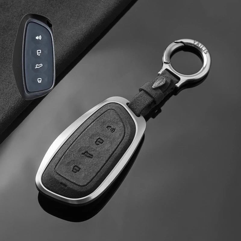 Load image into Gallery viewer, Great Wall High-Quality Suede Car Key Fob Case Cover For Haval Raptor, Dargo 2nd Gen, Xiaolong Max, Shenshou, H6
