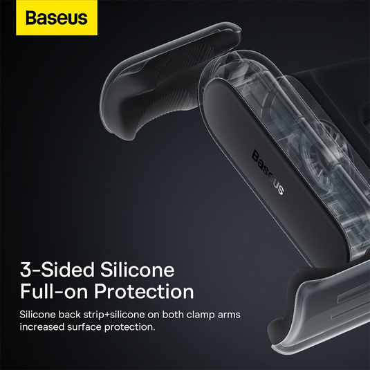 Baseus Steel Cannon 2 Air Outlet Car Mount-Black - i-Station Mobile Phone & Electronic Device Repair and Accessories