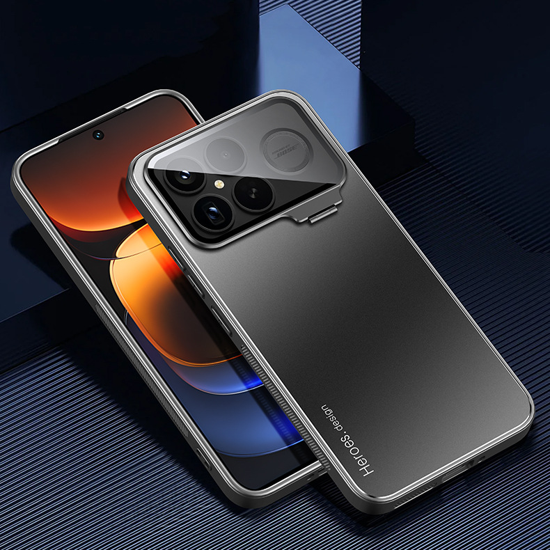 [With Lens Bracket] Xiaomi Redmi K90/Pro Max - Ultra-Thin Matte Shockproof Phone Case - i-Station Mobile Phone & Electronic Device Repair and Accessories