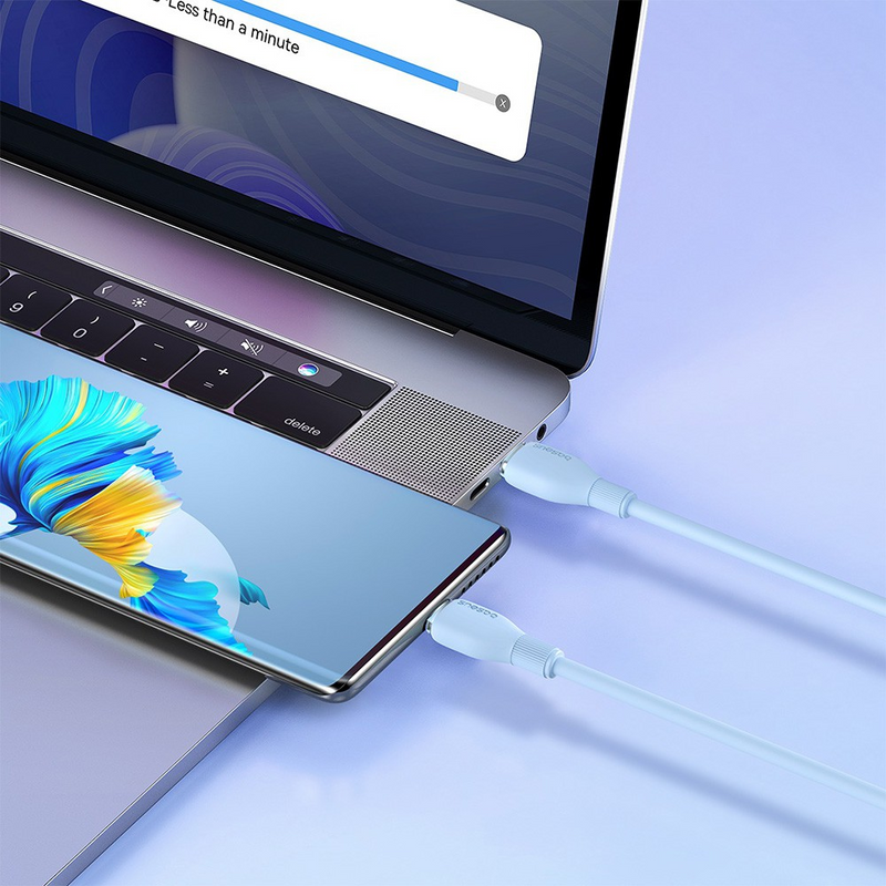 Load image into Gallery viewer, Baseus Pudding Series Fast Charging Cable Type-C to Type-C 100W 1.2m
