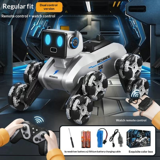 Smart 8-Wheel Gesture Control Robot Dog Toy with Camera & Spray Stunt Functions - i-Station Mobile Phone & Electronic Device Repair and Accessories