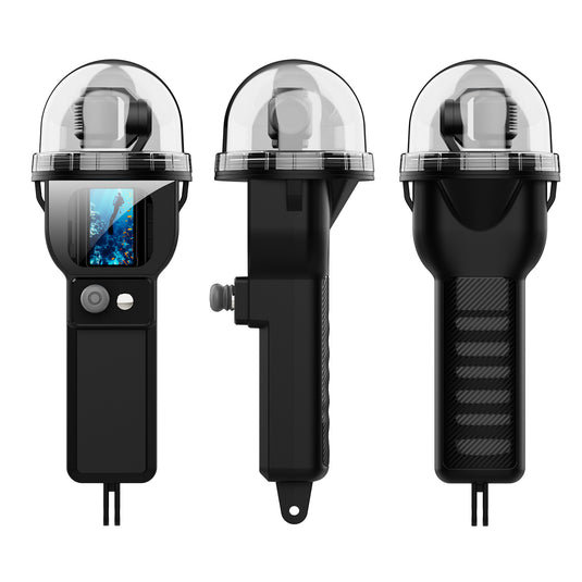 DJI Osmo Pocket 3 Waterproof Housing Case 30m Depth 360° Panoramic Underwater Shooting Cover