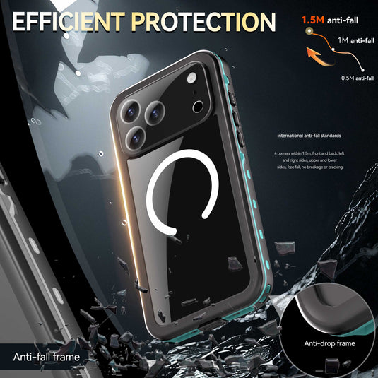 [MagSafe Compatible][DUP Series] Apple iPhone 17/Air/Pro/Pro Max - Redpepper IP68 Waterproof Heavy Duty Tough Armor Case - i-Station Mobile Phone & Electronic Device Repair and Accessories