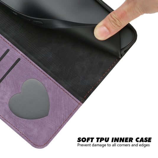 [With Strap][Built-in Card Slot] Motorola Moto Edge 60 Fusion Stitched PU Leather Wallet Case