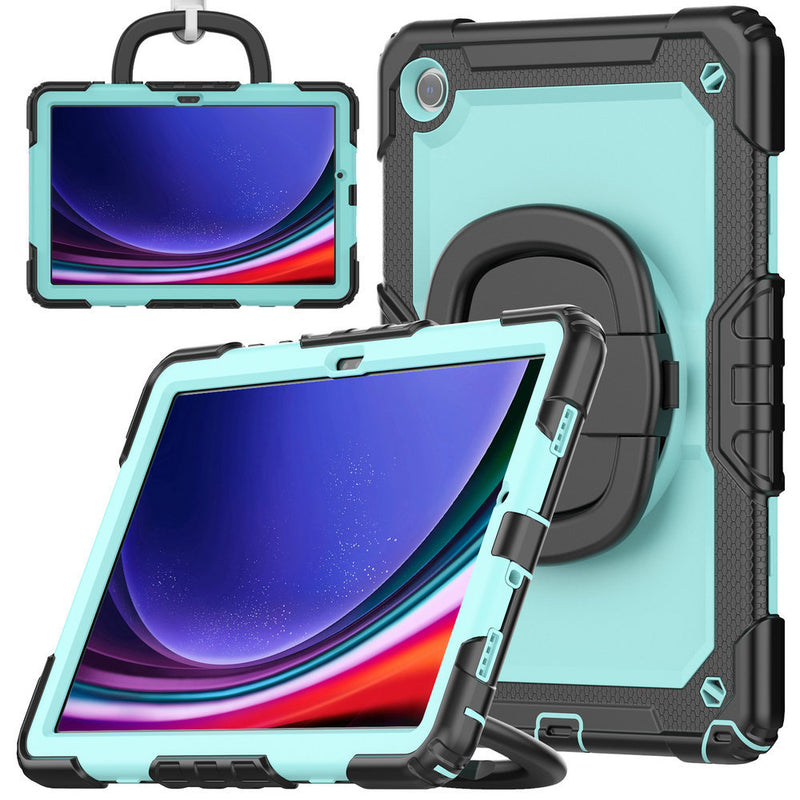 Load image into Gallery viewer, [Built-in 360 Degree Stand] Samsung Galaxy Tab S10 FE Plus (2025) 13.1&quot; - Heavy Duty Rugged Series Case
