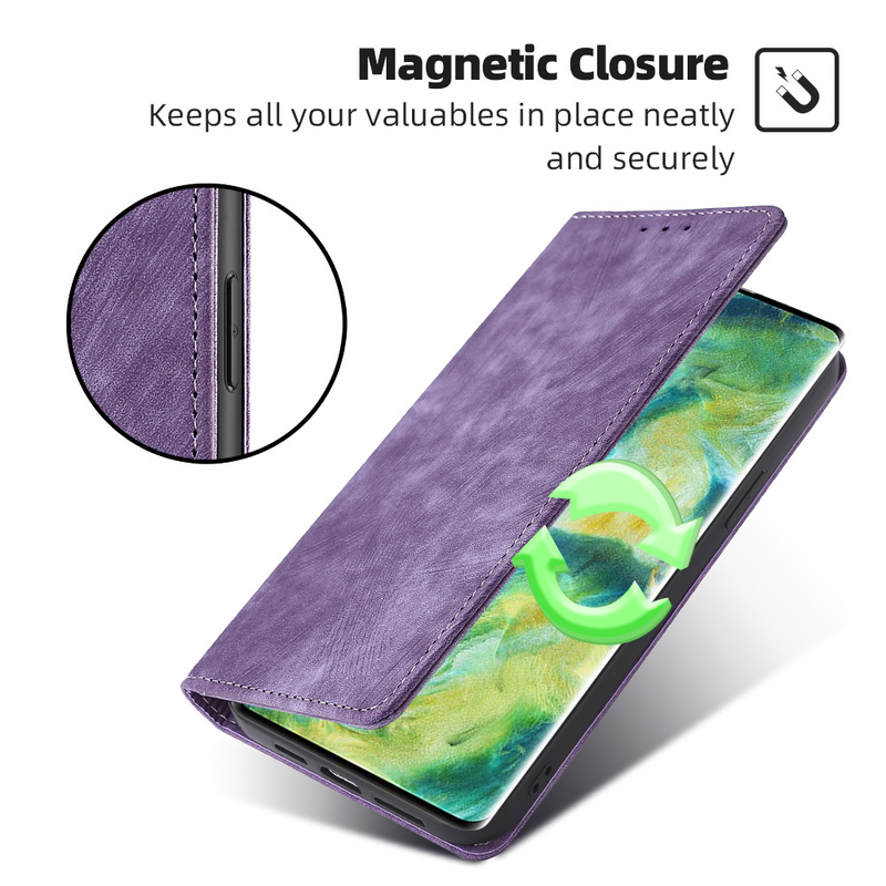 Load image into Gallery viewer, [With Card Slot] OPPO A5 Pro 5G -  Multi-Functional Full Covered Flip Shockproof Case
