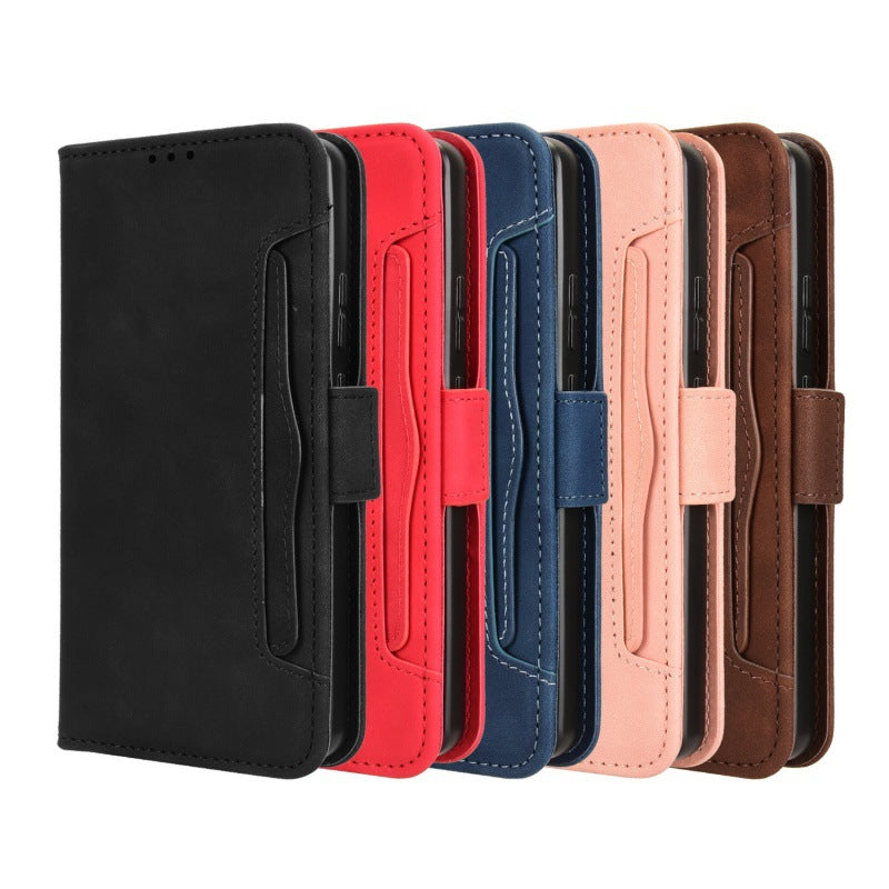 [With Card Slot] Motorola Moto G86/Power - Multi-functional Business Leather Shockproof Wallet Case - i-Station Mobile Phone & Electronic Device Repair and Accessories