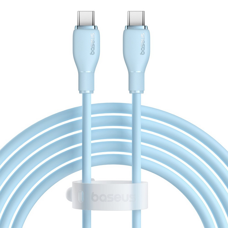 Load image into Gallery viewer, Baseus Pudding Series Fast Charging Cable Type-C to Type-C 100W 1.2m
