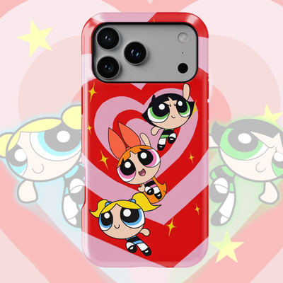 Apple iPhone 17/Air/Pro/Max - Powerpuff Girls Shockproof Protective Case - i-Station Mobile Phone & Electronic Device Repair and Accessories