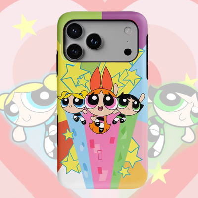Apple iPhone 17/Air/Pro/Max - Powerpuff Girls Shockproof Protective Case - i-Station Mobile Phone & Electronic Device Repair and Accessories