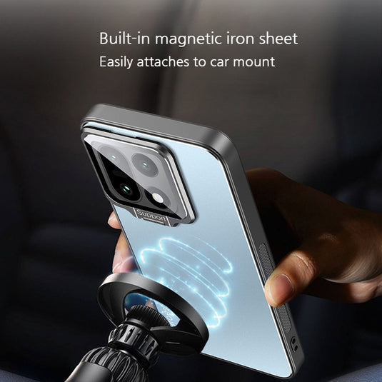 [With Lens Bracket] OnePlus 15 - Ultra-Thin Matte Shockproof Phone Case