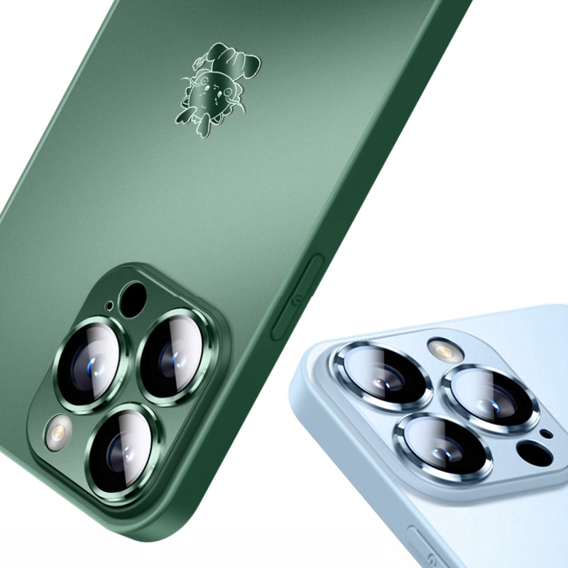 Load image into Gallery viewer, Apple iPhone 12/Pro/Pro Max Metal Matte Frosted Glass Anti-drop Essentials Series Case
