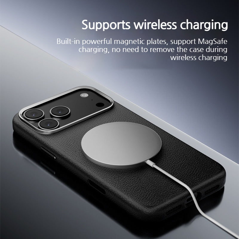 Load image into Gallery viewer, [Magsafe Compatible] Apple iPhone 17/Air/Pro/Max - Essentials Leather Shockproof Case
