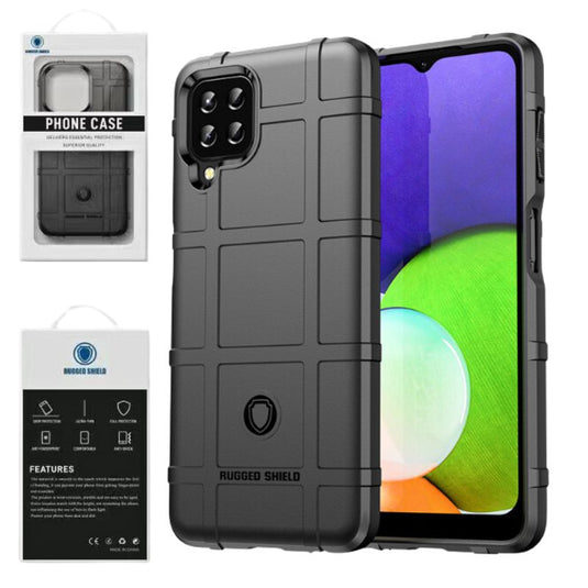 Samsung Galaxy A22 4G (SM-A225) Military Rugged Shield Heavy Duty Drop Proof Case