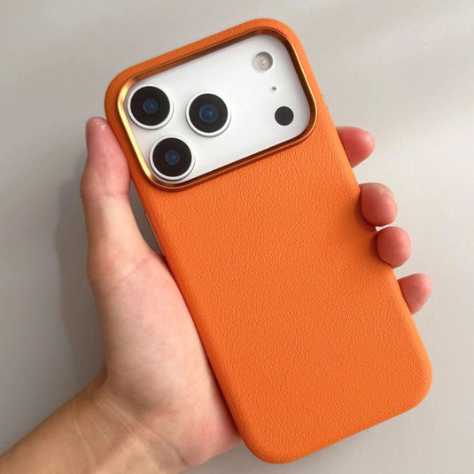 [Magsafe Compatible] Apple iPhone 17/Air/Pro/Max - Essentials Leather Shockproof Case